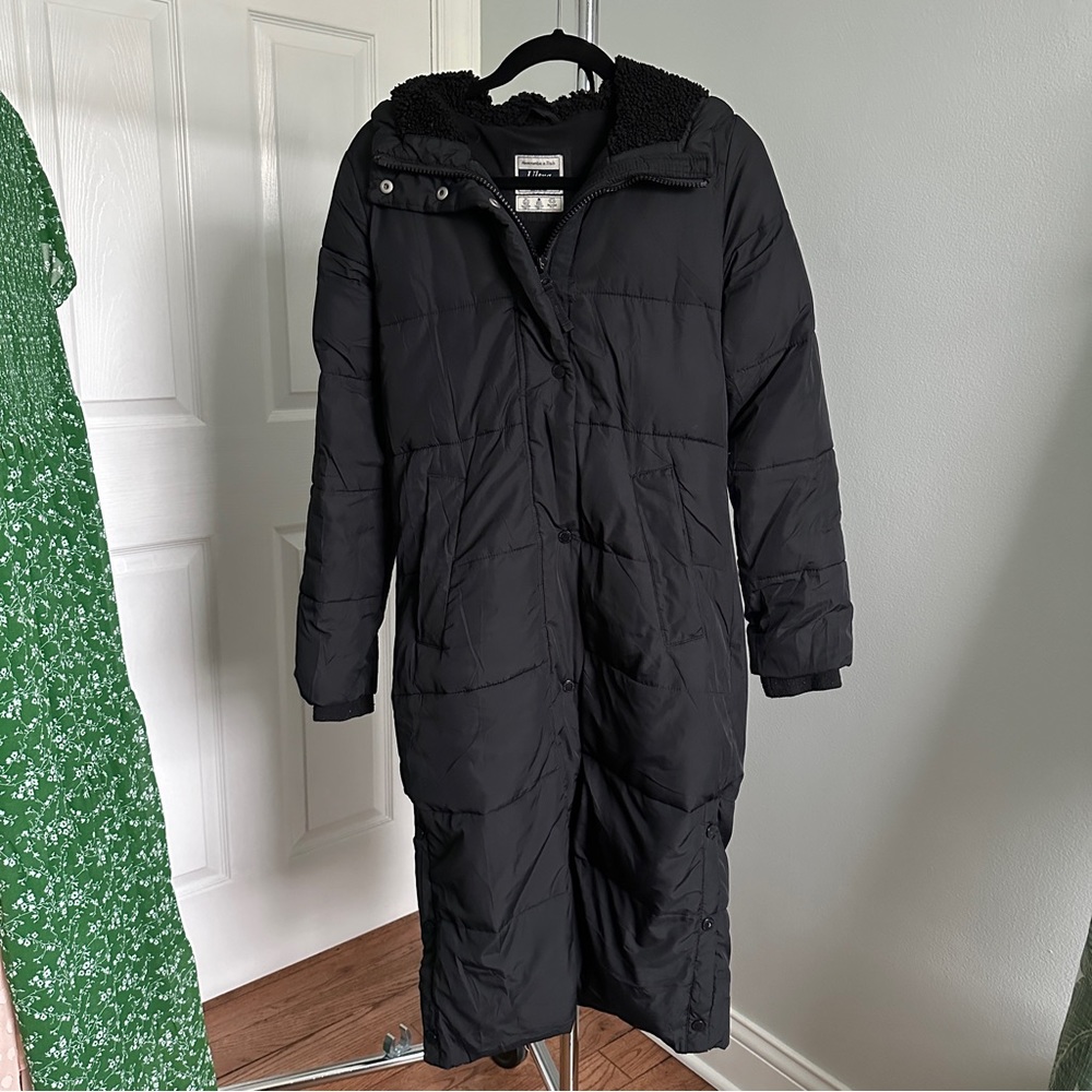 Abercrombie & Fitch Long Ultra Puffer